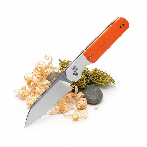 High-Quality D2 Stainless Steel Folding Pocket Knife for Camping, Hunting & Survival