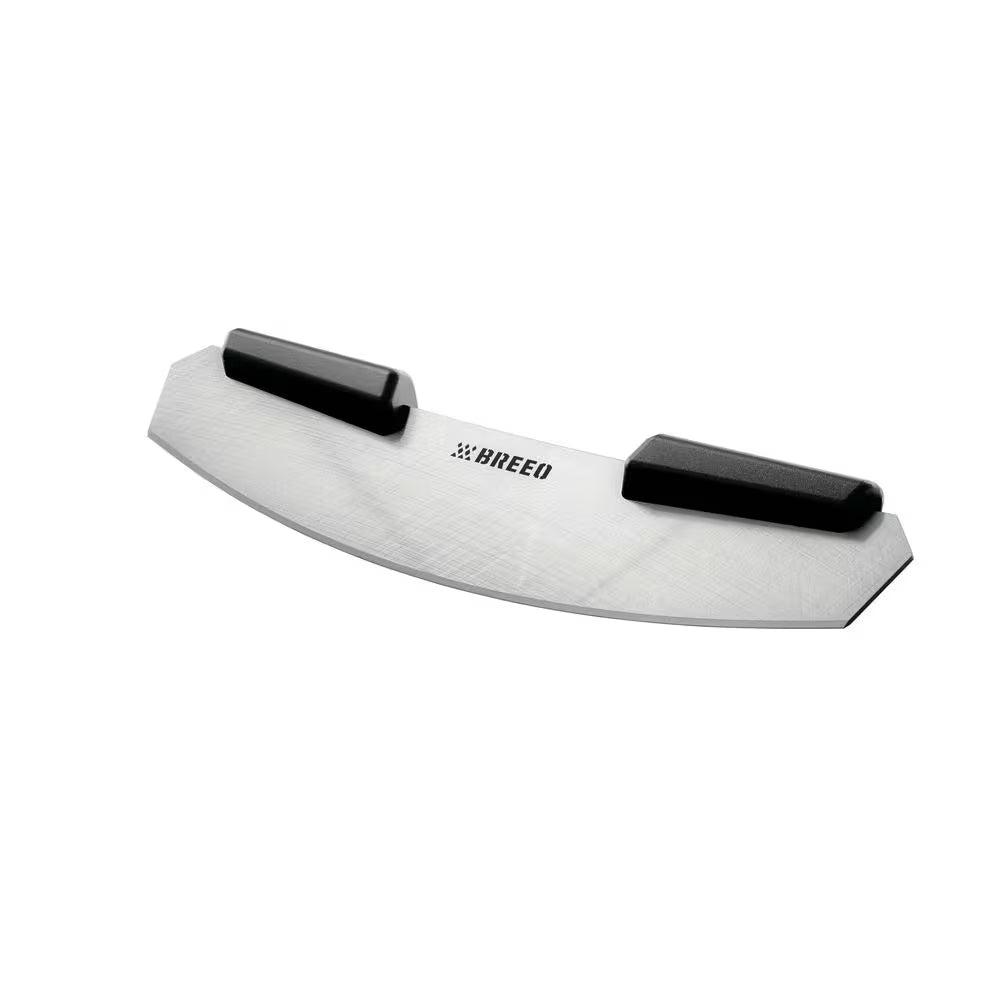 Premium 15 In. Pizza Rocker Cutter - Heavy-Gauge Stainless Steel Blade - Extra-Wide Design for Effortless Slicing