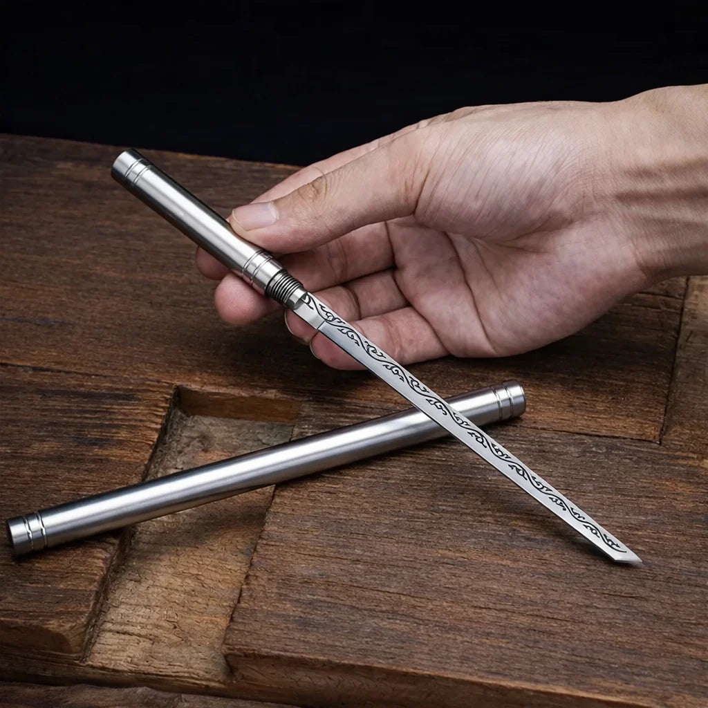 Edgecraft™ - Stainless Steel Pocket Knife Set