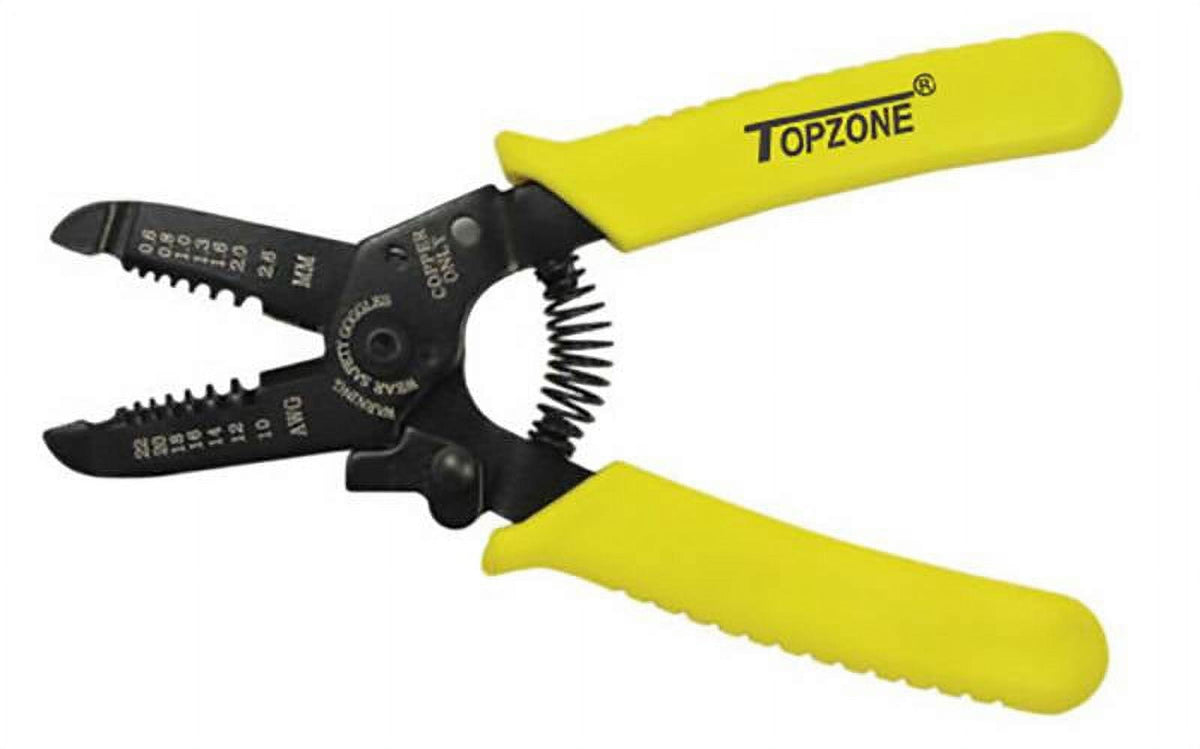 6" Copper Cable Wire Stripper Cutter Crimper Pliers Multi Tool Cushion Handle