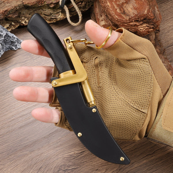 D2 Hummingbird Fruit Knife Meat Knife Handle Meat Special Knife Multi-Functional Stainless Steel Portable Sharp Outdoor Knife