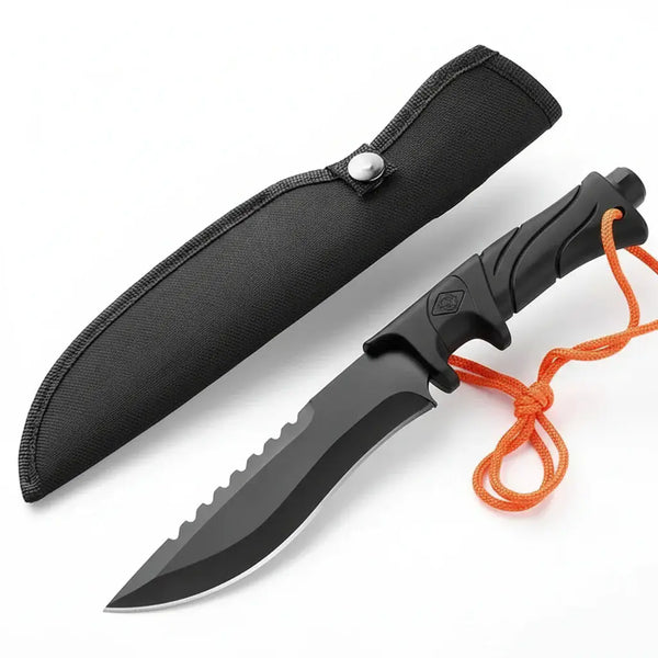 Outdoor Fixed Blade Knife – Portable Camping & Fishing Utility Knife for EDC & Hiking